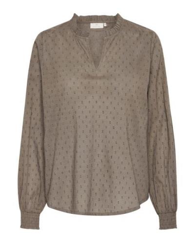 Kaffe Bluse 'Lydia'  sepia