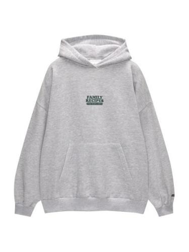 Pull&Bear Sweatshirt  grå-meleret / gran