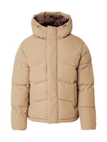 JACK & JONES Vinterjakke 'JJWORLD'  beige