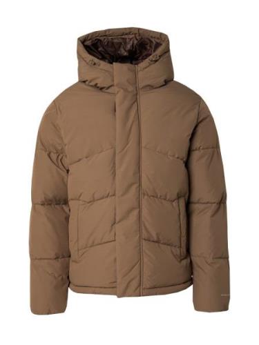 JACK & JONES Vinterjakke 'JJWORLD'  brun