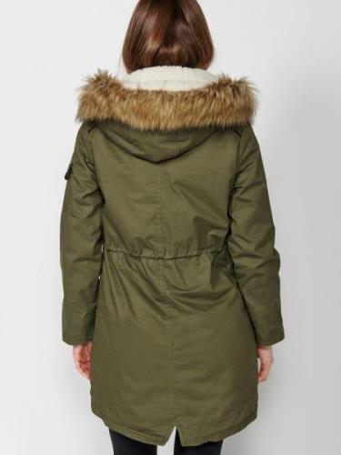 KOROSHI Vinterparka  khaki