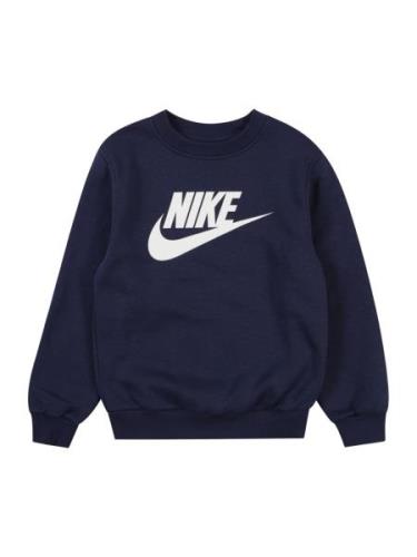 Nike Sportswear Sweatshirt 'CLUB FLC'  navy / hvid