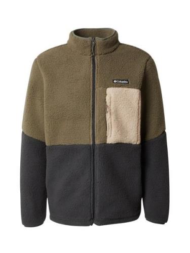 COLUMBIA Funktionsfleecejakke 'Mountainside'  beige / mørkegrå / olive...