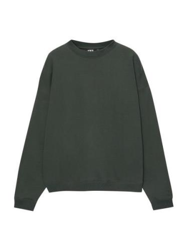 Pull&Bear Sweatshirt  mørkegrøn