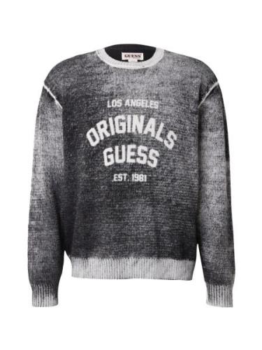 GUESS Originals Pullover  sort / hvid