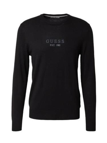 GUESS Pullover 'DORAN'  grå / sort