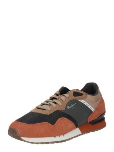 Pepe Jeans Sneaker low 'LONDON GRADE'  brun / rustbrun / basalgrå / so...