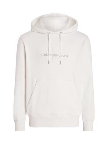 Calvin Klein Jeans Sweatshirt 'CHENILLE'  brun / hvid