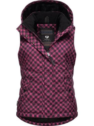 Ragwear Vest 'Hesty'  cyclam / sort