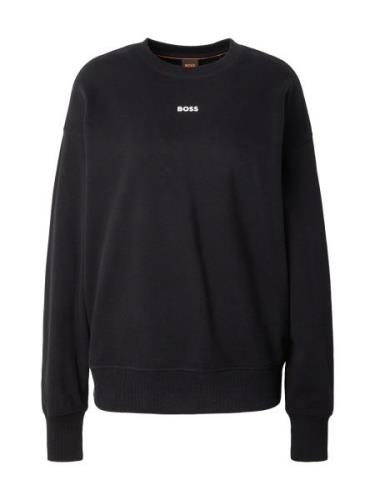 BOSS Sweatshirt 'C_Eteia'  sort / hvid