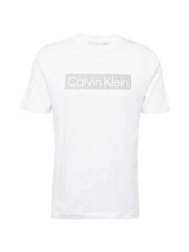 Calvin Klein Bluser & t-shirts  grå / hvid