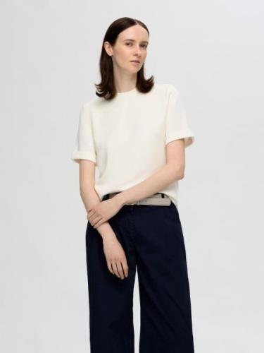 SELECTED FEMME Shirts 'SLFTenny'  æggeskal