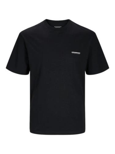 JACK & JONES Bluser & t-shirts 'JORPORTLAND'  dueblå / sort / hvid