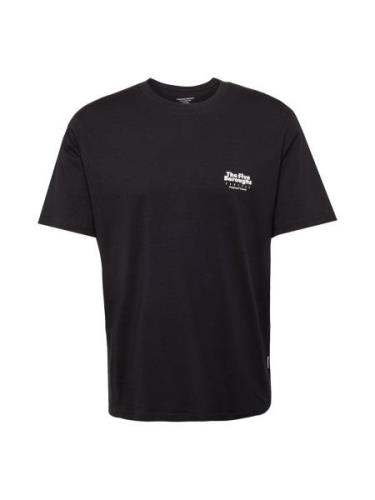 JACK & JONES Bluser & t-shirts 'JORBRONX'  sort / hvid