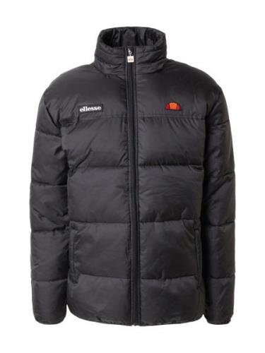 ELLESSE Overgangsjakke 'Caloroso'  mørkeorange / rød / sort / hvid