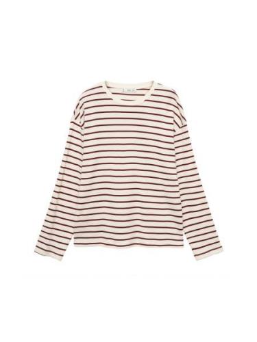 MANGO Shirts 'TARA'  creme / bordeaux