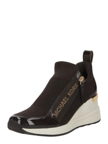 MICHAEL Michael Kors Sneaker low 'WILLIS'  brun / mørkebrun / guld