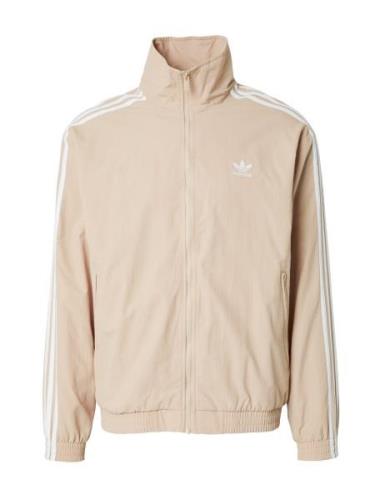 ADIDAS ORIGINALS Overgangsjakke 'FBIRD'  beige / hvid