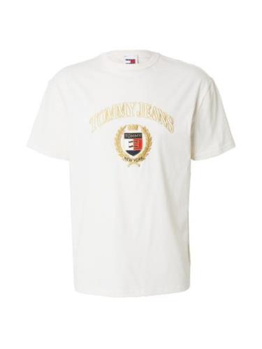 Tommy Jeans Bluser & t-shirts  guld / basalgrå / rød / hvid