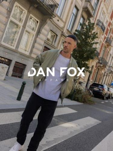 DAN FOX APPAREL Sweatshirt 'Emin'  navy