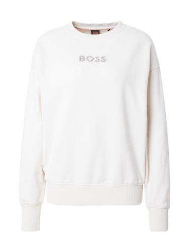 BOSS Sweatshirt 'Eteia'  hvid