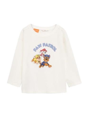 MANGO KIDS Shirts 'PAWTEAM'  lysebeige / opal / brun / gul