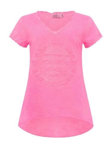 Zwillingsherz Shirts 'Positive Mind'  lys pink