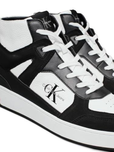 Calvin Klein Jeans Sneaker high  sort / hvid