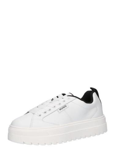 HUGO Sneaker low 'Lyssa'  sort / hvid