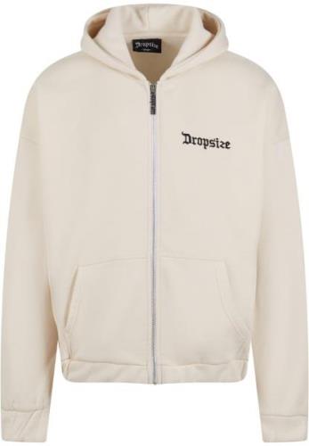 Dropsize Sweatjakke  creme / sort