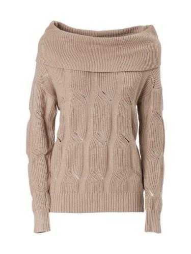 Influencer Pullover  beige