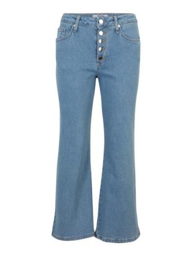 Dorothy Perkins Petite Jeans 'Petite Button Front Wide Leg Jeans'  lys...