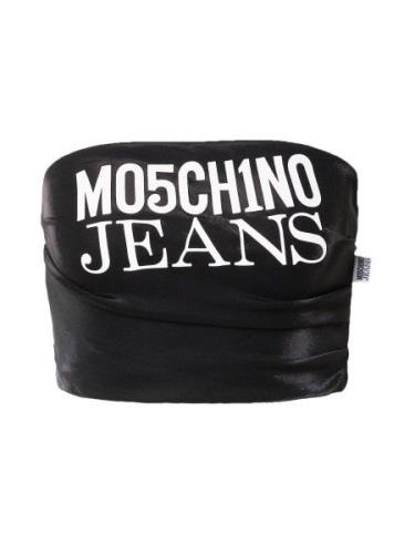 Moschino Jeans Overdel  sort / hvid