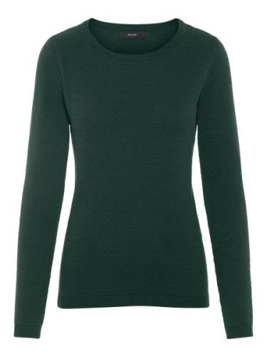 VERO MODA Pullover 'VMCare'  smaragd