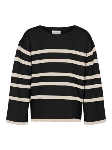 Vero Moda Girl Pullover 'VMSABA'  ecru / sort