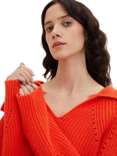 TOM TAILOR Pullover  orange