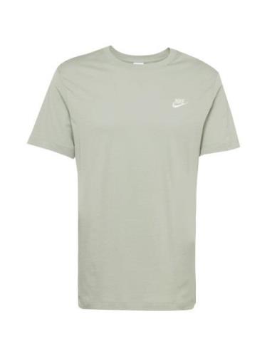 Nike Sportswear Bluser & t-shirts 'CLUB'  pastelgrøn / hvid