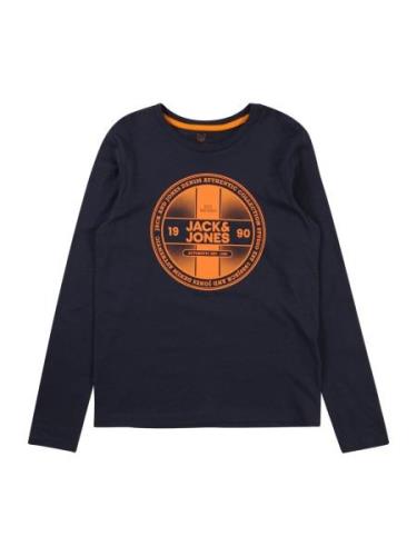 Jack & Jones Junior Shirts 'JJRIO'  navy / orange