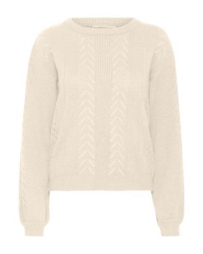 Cream Pullover 'Holiday'  beige-meleret