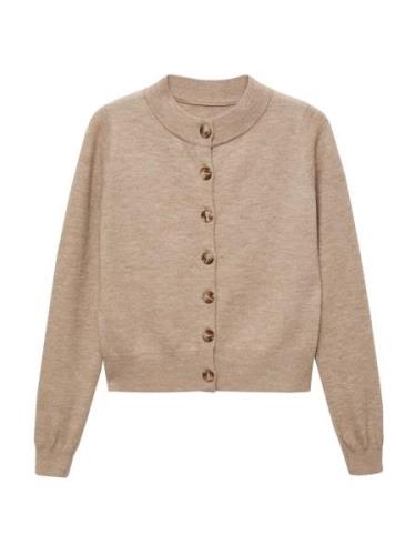 MANGO Cardigan 'NEKKO'  taupe