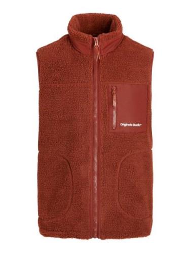 JACK & JONES Vest 'VESTERBRO'  rustbrun