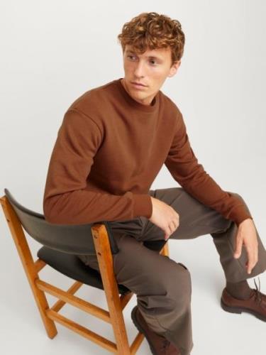 JACK & JONES Sweatshirt 'JJEBradley'  brun