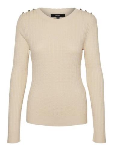 VERO MODA Pullover 'GLORY'  beige