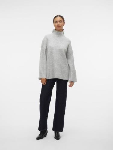 VERO MODA Pullover 'Phillis'  grå-meleret