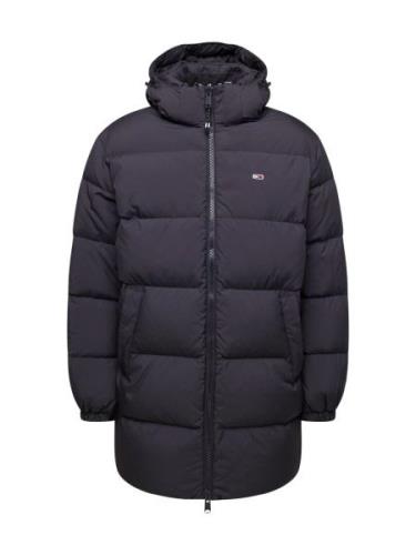 Tommy Jeans Vinterjakke 'ESSENTIAL'  sort