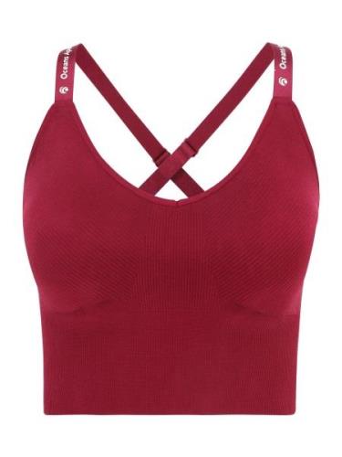 OCEANSAPART Sportsoverdel 'Athletic'  cranberry / hvid