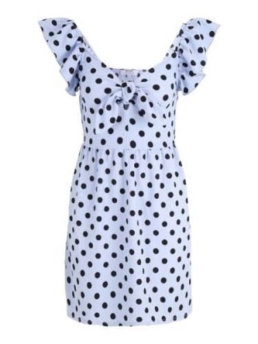 Dorothy Perkins Petite Sommerkjole  lyseblå / sort