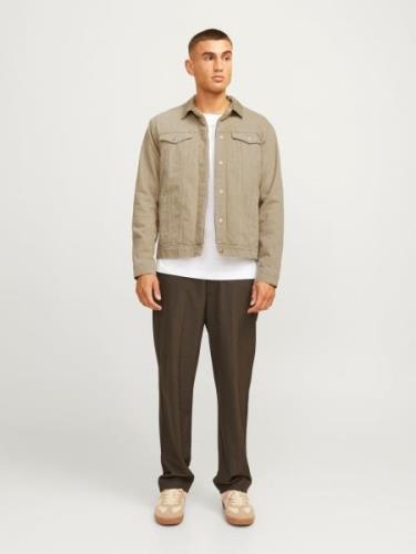 JACK & JONES Overgangsjakke 'JJIJean'  khaki