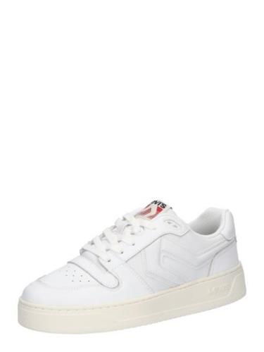 LEVI'S ® Sneaker low 'Glide L'  rubinrød / sort / hvid