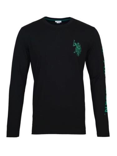 U.S. POLO ASSN. Bluser & t-shirts  jade / sort